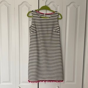 White dress with black stripes by Heyton